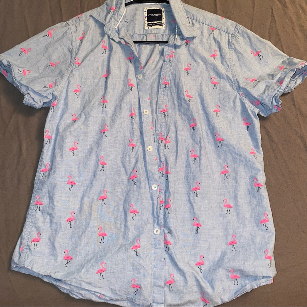 Ricky Singh mens button up shirt